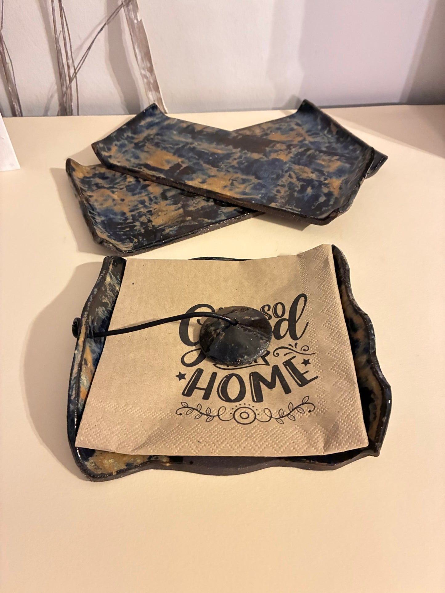 Midnight Napkin Holder