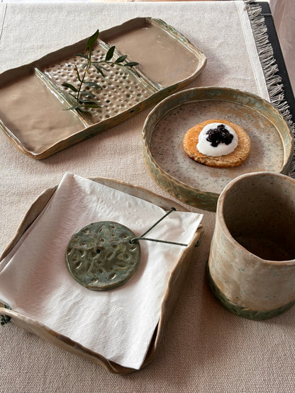 Verdant Divide Serving Platter