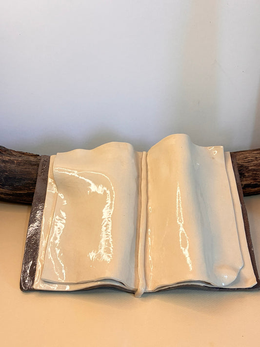 Open Book Sculpture