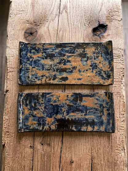 Midnight Tide Sushi Plate - Small