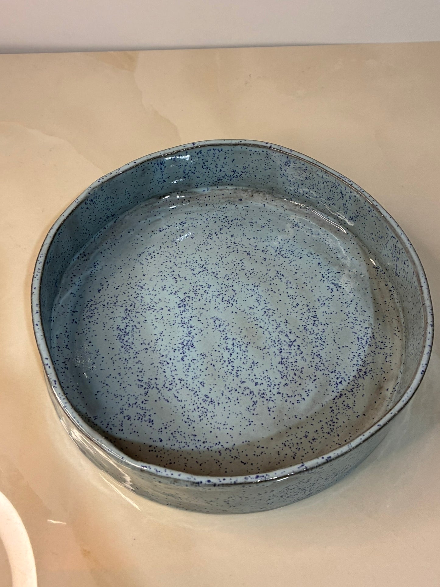 Blue Speckled Bowl