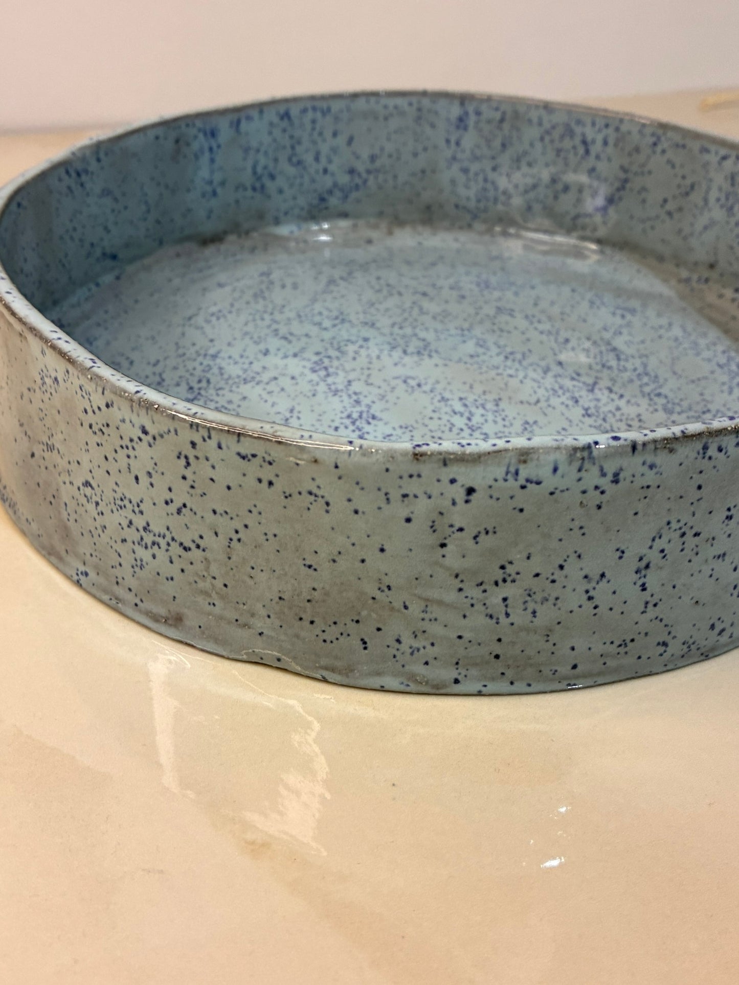 Blue Speckled Bowl