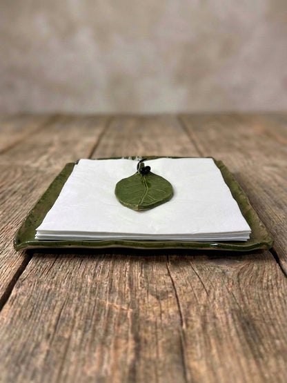 Woodland Leaf Napkin Holder