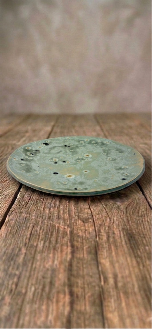 Mosstone Glaze Plate