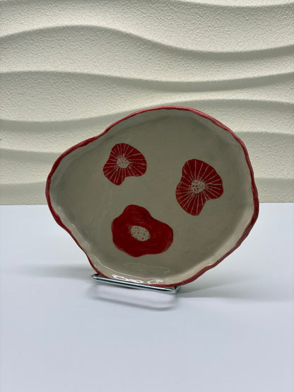 Shapeless Red Plate