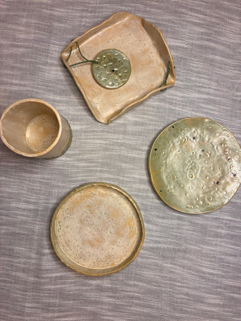 Mist Clay Handmade Tray