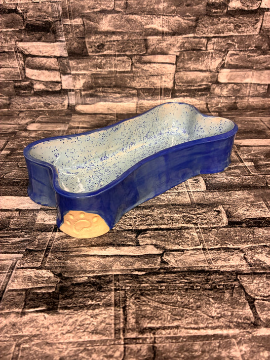 Blue Bone  Bowl