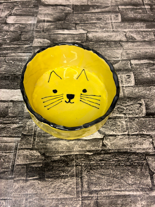 Whisker Smile Cat Bowl