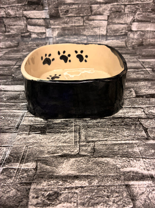 Paw Print Pet Bowl