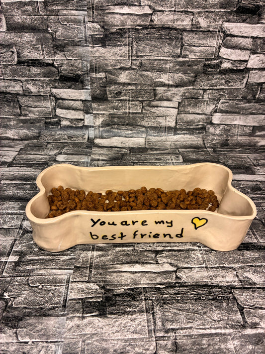 “WOOF” Bone Bowl