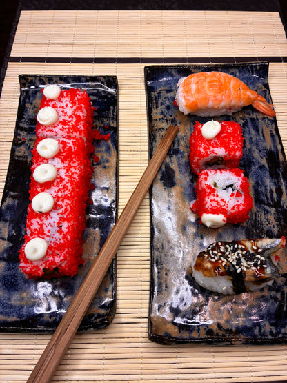 Midnight Tide Sushi Plate – Large