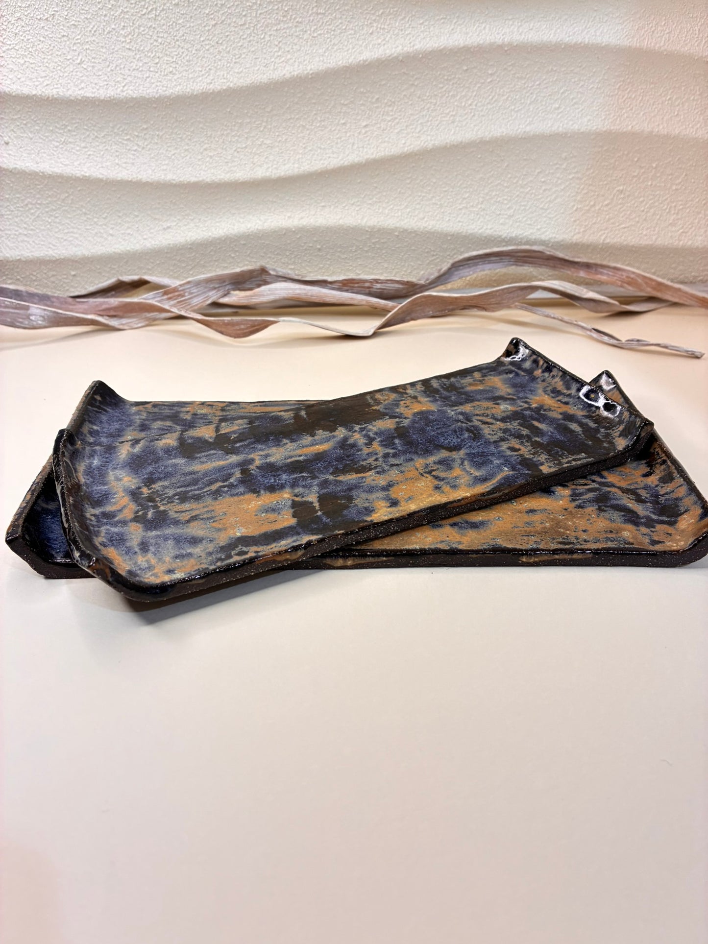 Midnight Tide Sushi Plate - Small