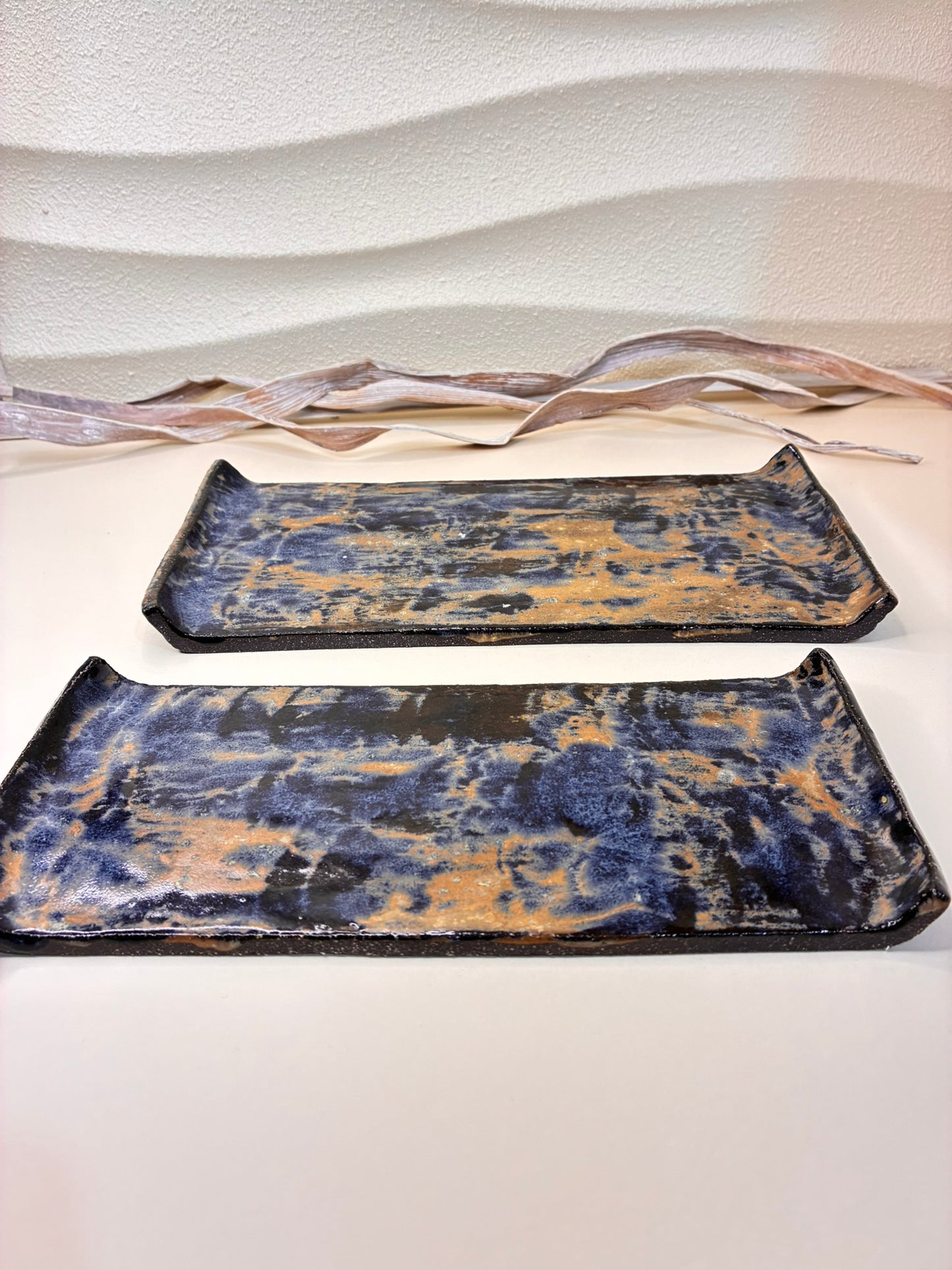 Midnight Tide Sushi Plate - Small