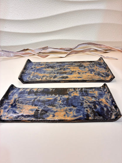 Midnight Tide Sushi Plate - Small