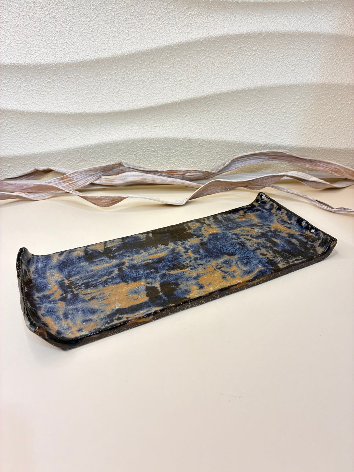 Midnight Tide Sushi Plate - Small