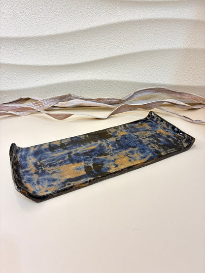 Midnight Tide Sushi Plate - Small