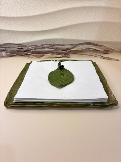 Woodland Leaf Napkin Holder