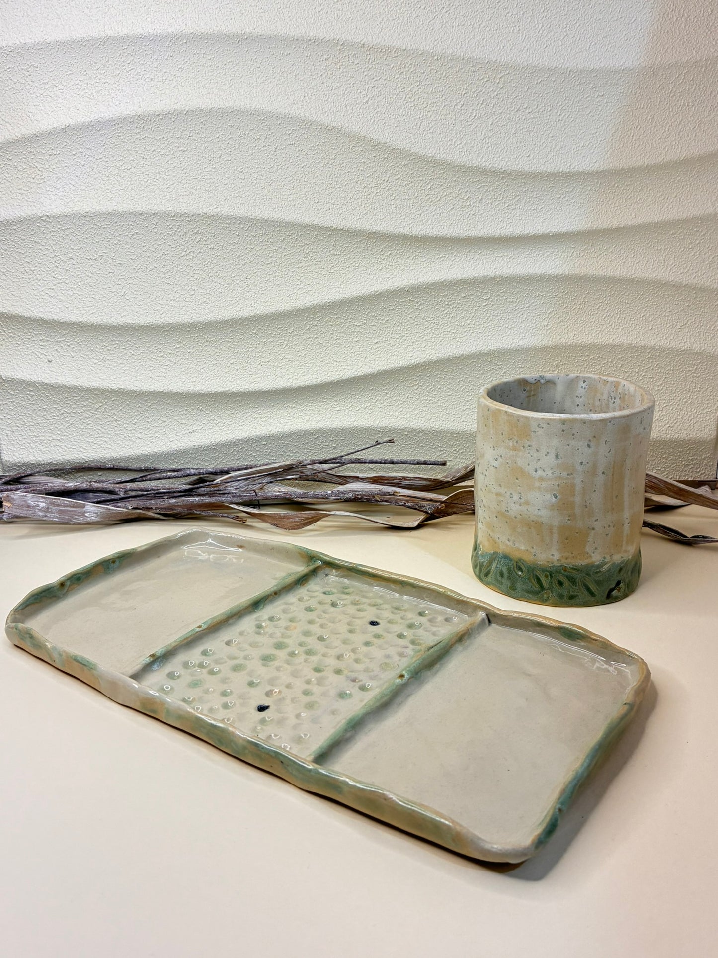 Verdant Divide Serving Platter