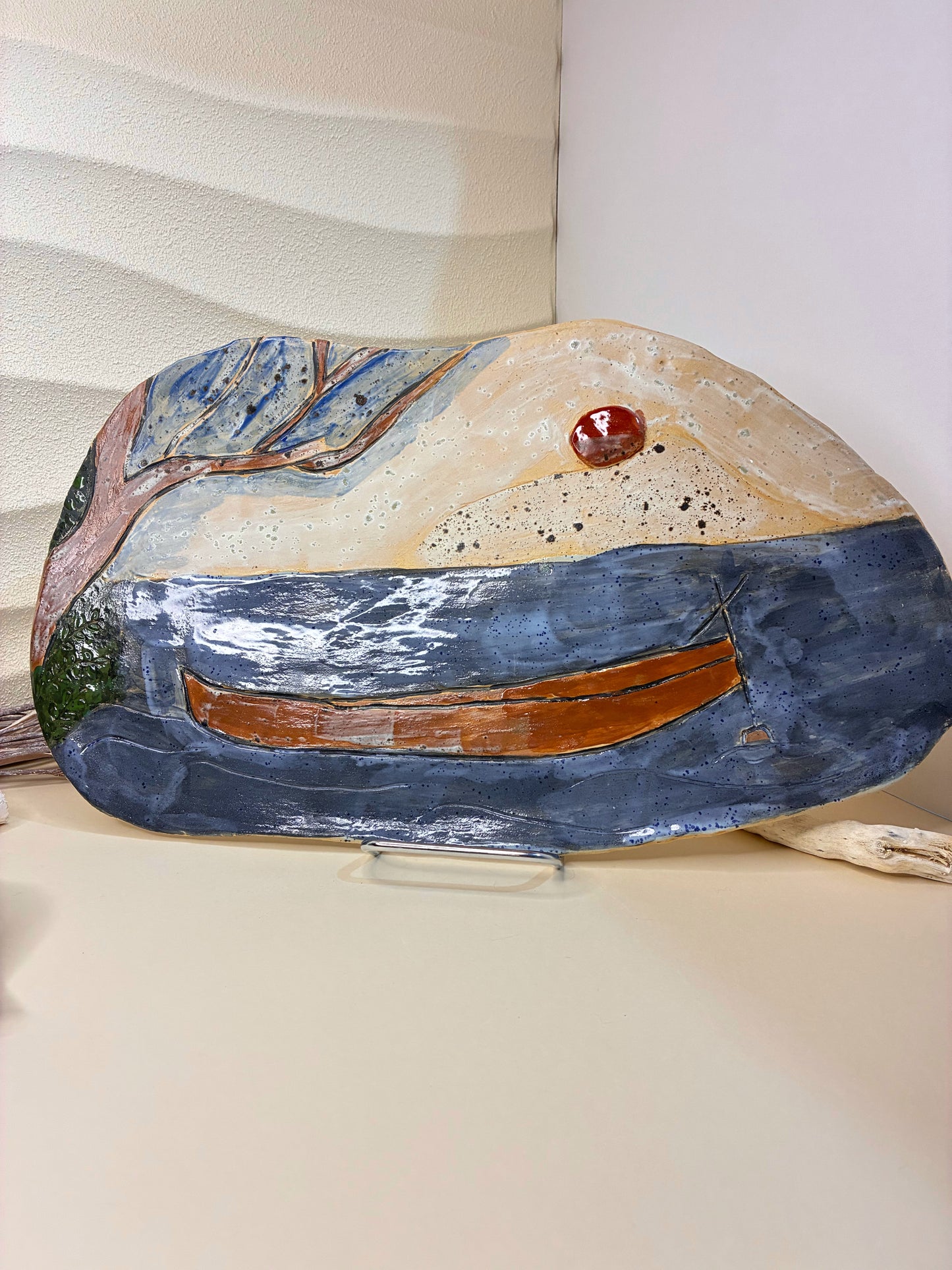 Tranquil Waters Art Plate