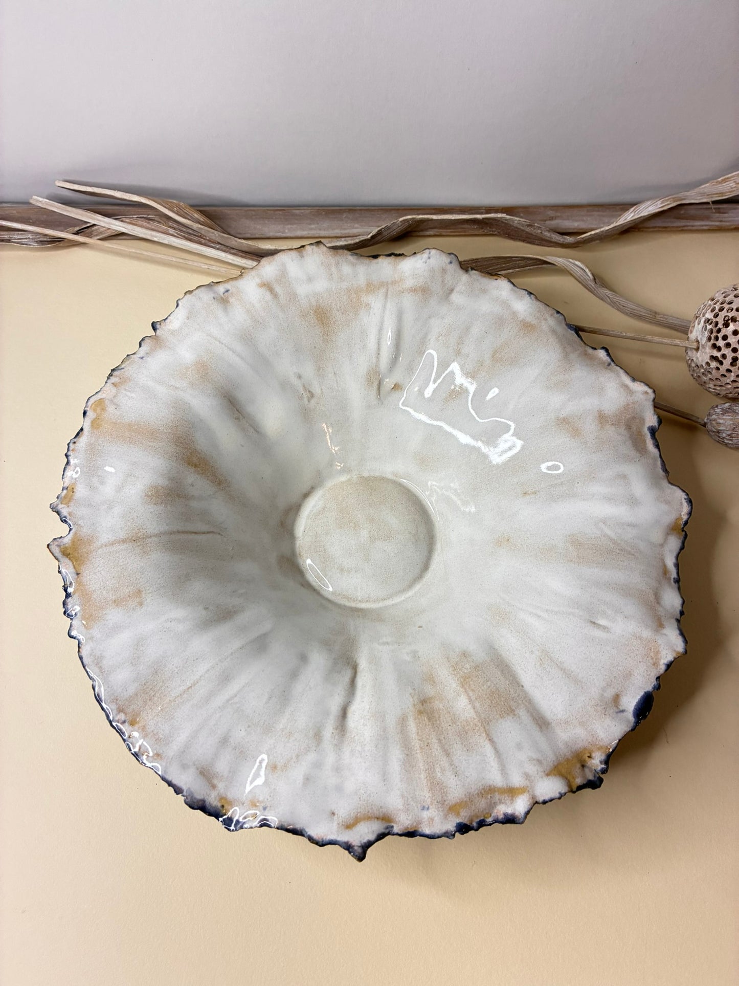 Ivory Wave   Bowl